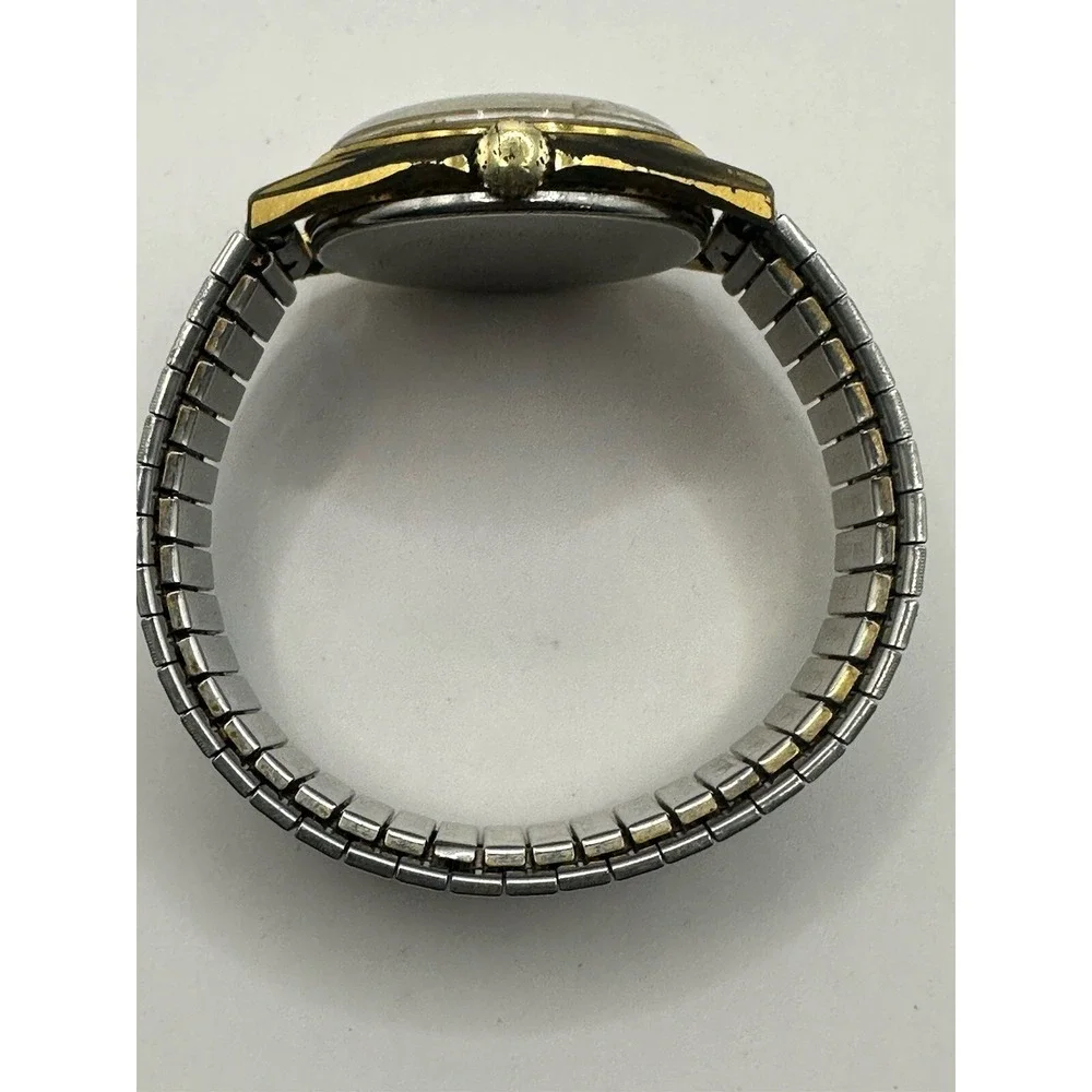 Benrus Vintage 17 Jewels‎ Manual Wind Mens Gold Plated Watch 35MM 6.5